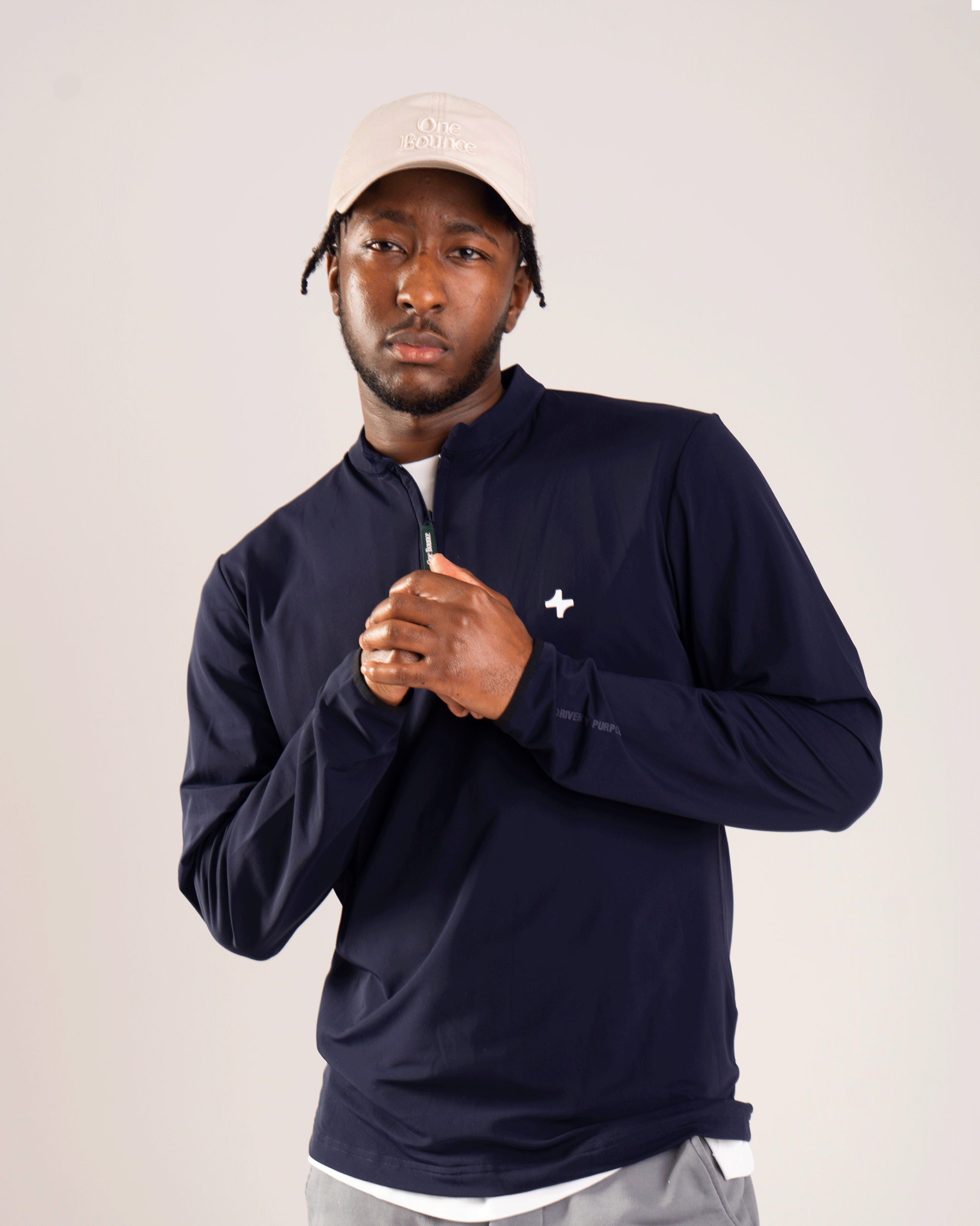Performance Half-Zip Midlayer – Perfect for Warm-Ups & Layering