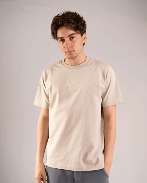 Court Classics OG Tee – Sand | One Bounce T-Shirt
