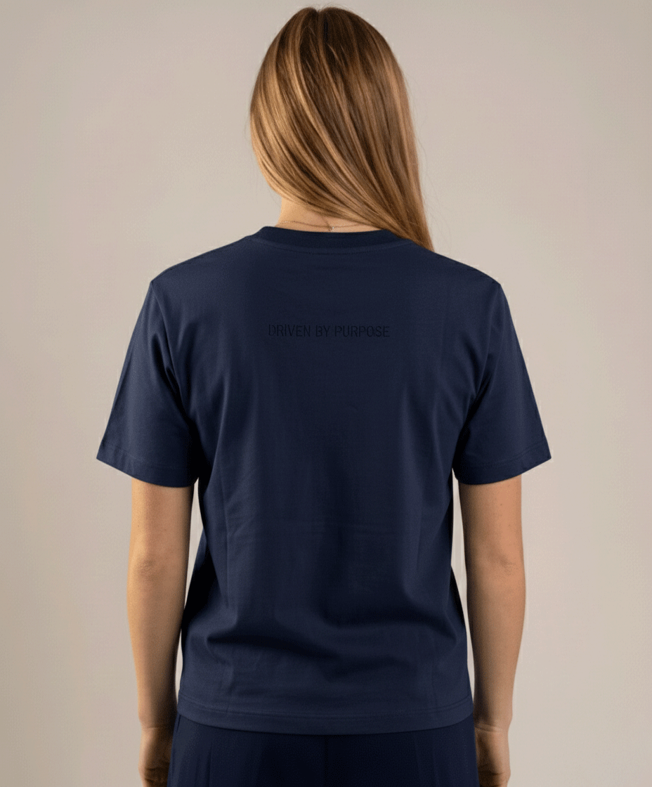 WOMEN'S COURT CLASSICS OG TEE - NAVY